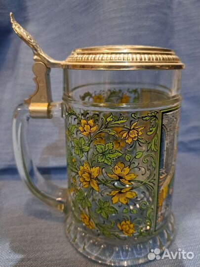 Кружки пивные стеклянные