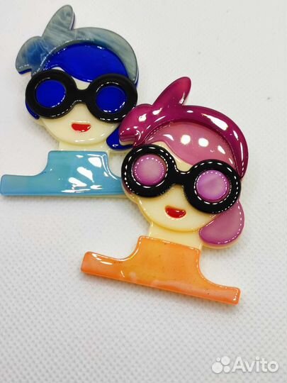 Стильная брошь/ Объемная брошь