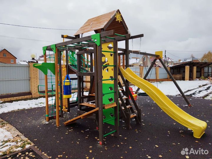 Монтаж детского игрового оборудования