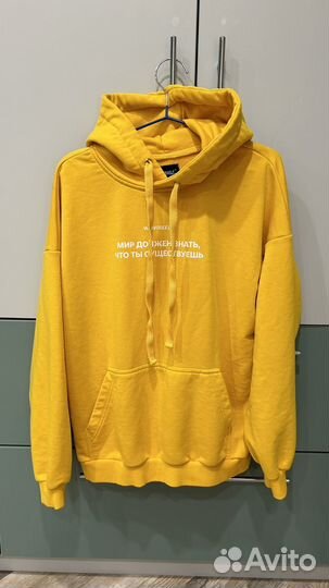 Худи wowreels желтое