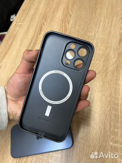 Чехол на iPhone 11/12/13/14/ Graphite MagSafe