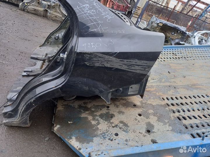 Заднее левое крыло Aveo t250 седан
