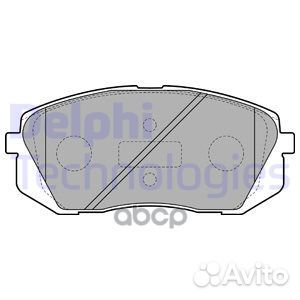 Колодки торм дисковые lp2050 Delphi