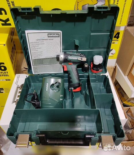 Metabo powermaxx BS шуруповёрт (новые)