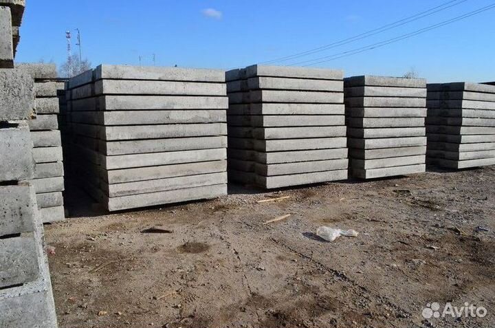 Жби дорожные плиты 3х1.75 новые опт