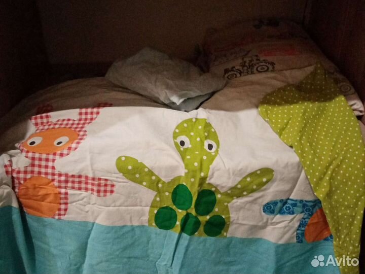 Детский Пододеяльник+простынь на резинке