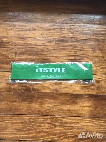 Фитнес-резинка зеленая