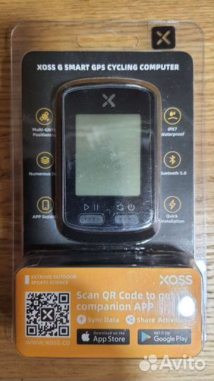 Беспроводной gps велокомпьютер xoss G
