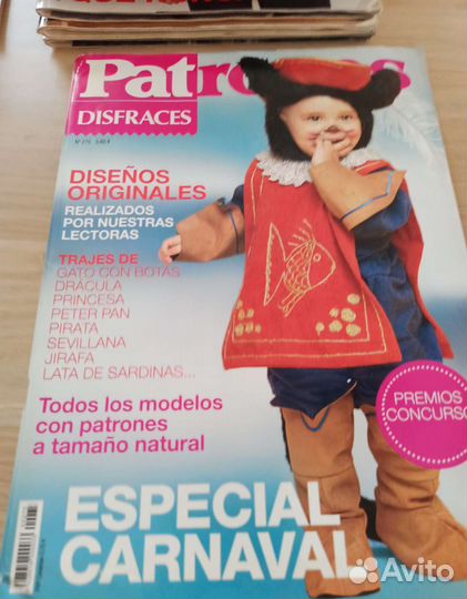 Журнал мод Патронес детский 2005-2007 год