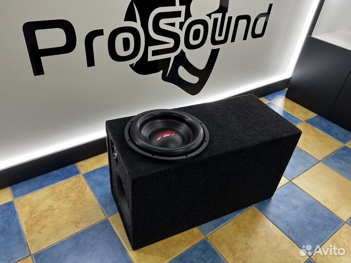 Сабвуфер Ural TT 12 v2 в коробе на трубе