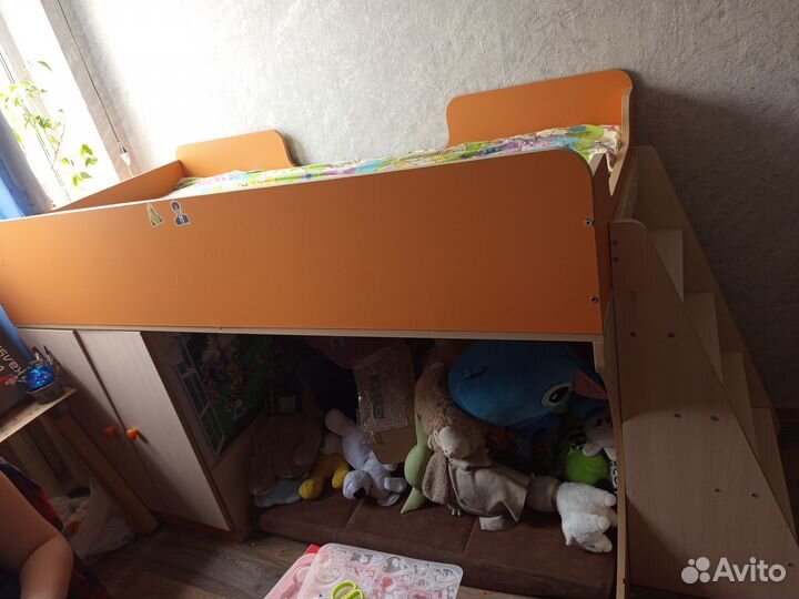 Детская кровать чердак бу