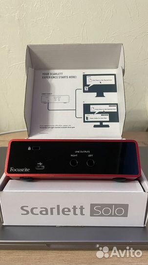 Звуковая карта Focusrite Scarlett Solo 3rd Gen