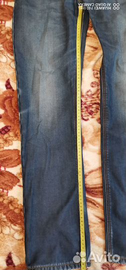 Джинсы мужские зимние