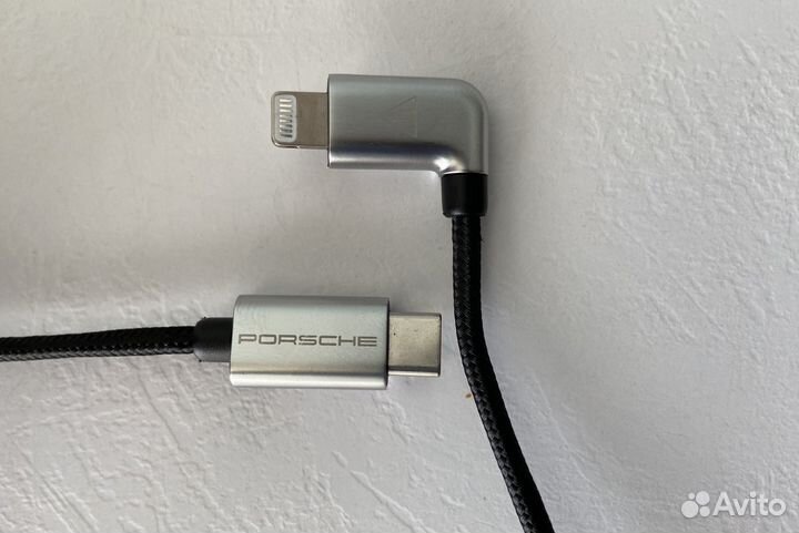 Кабель USB Type-C - Apple Lightning Porsche