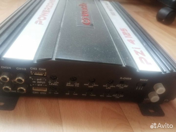 Автомобильный усилитель 4 канала