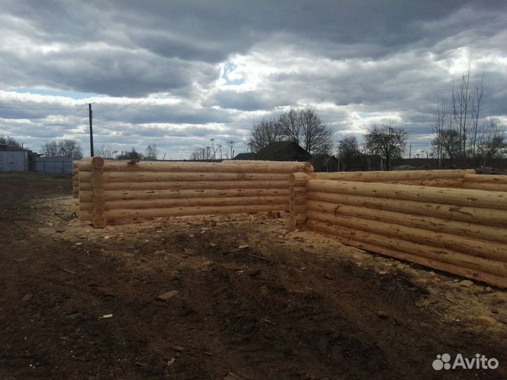 Изготовление срубов