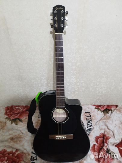 Гитара электроакустическая Fender CD-60SCE