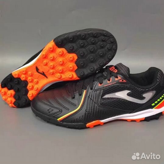 Сороконожки Joma черного цвета