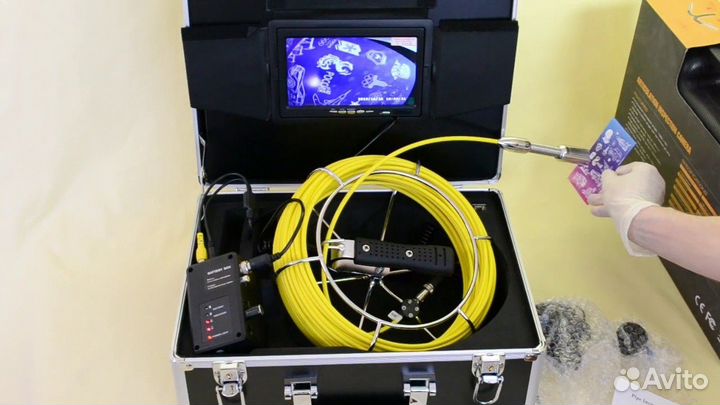 Видеодиагностика труб.Телеинспекция