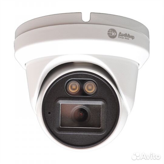 IP камера 8Мп, PoE, купольная, антивандальная