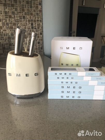 Ножи Smeg набор комплект ножей Smeg