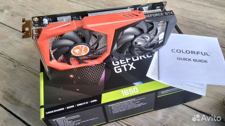 Видеокарта GeForce GTX 1650 gddr6