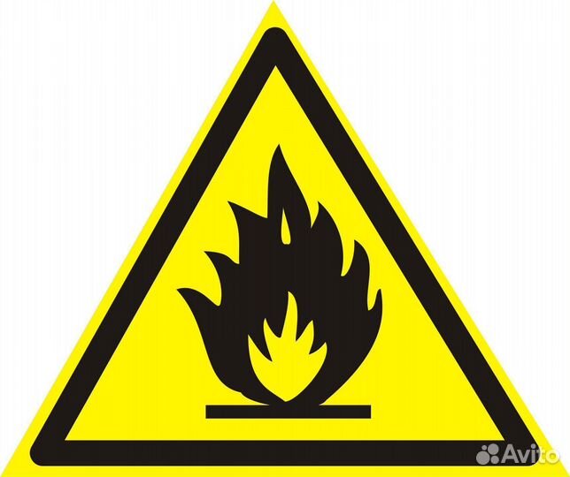 W01 Пожароопасно. Легковоспламеняющиеся вещества