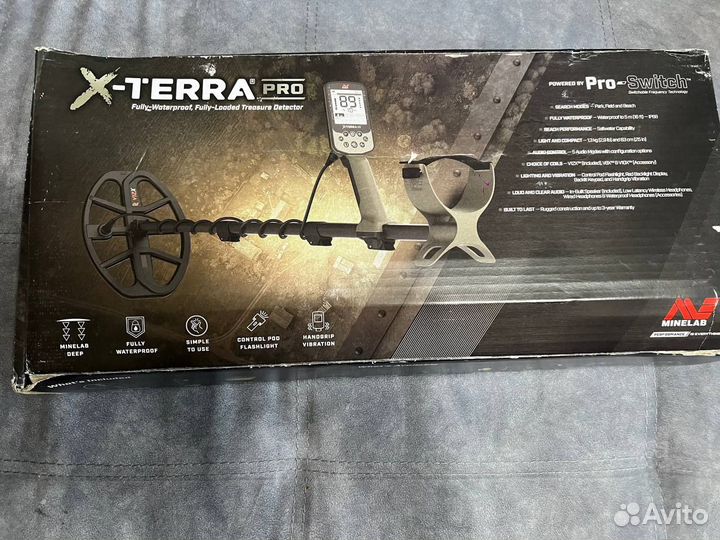 Металлоискатель minelab x terra pro