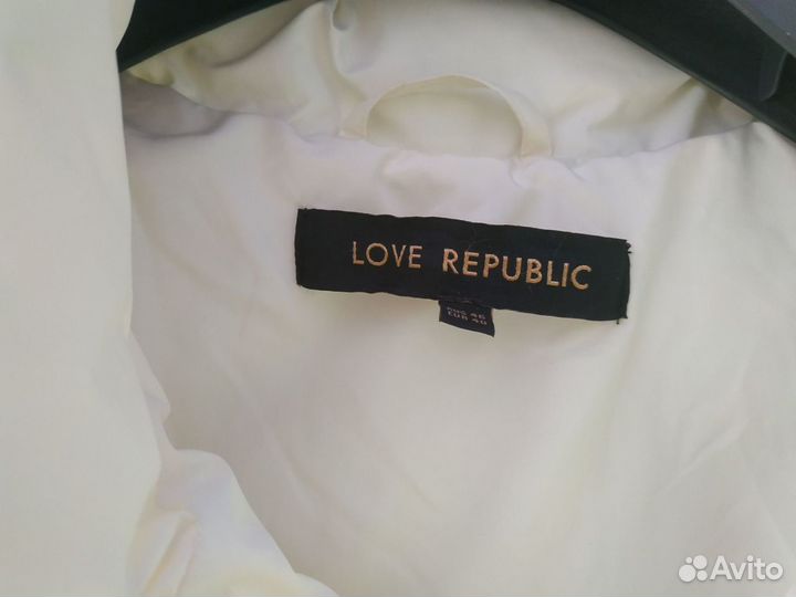 Куртка пуховик Love republic р 46