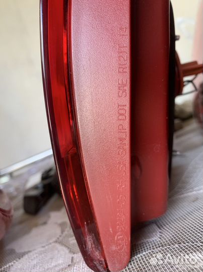 Фонарь задний kia Sorento Prime UM