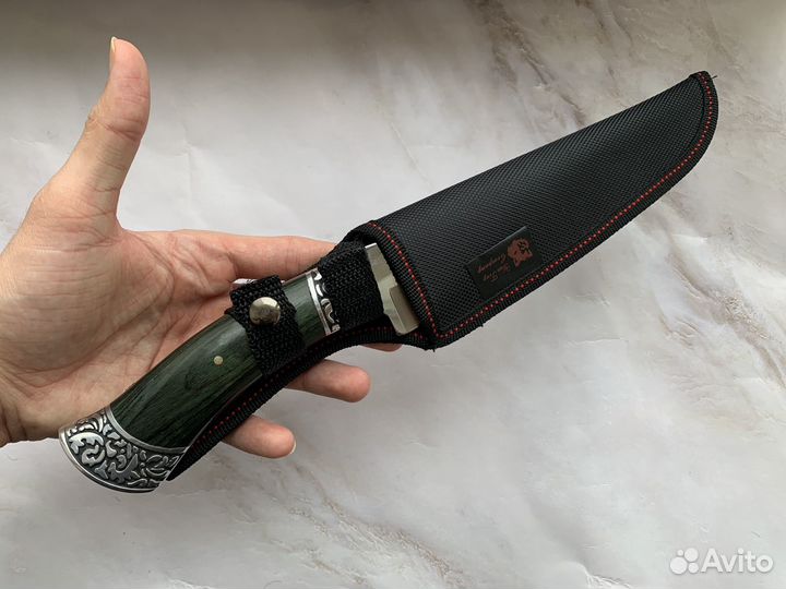 Нож туристический из стали (подарок на 23 февраля)