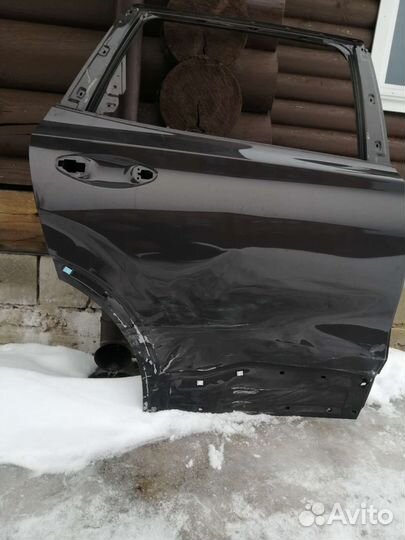 Хенде сантафе задняя правая дверь