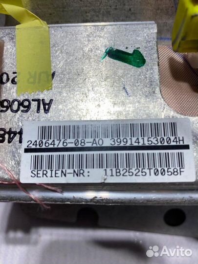 Подушка безопасности Bmw X5 E70 N57D30A 2011