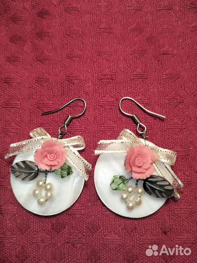 Серьги бижутерия