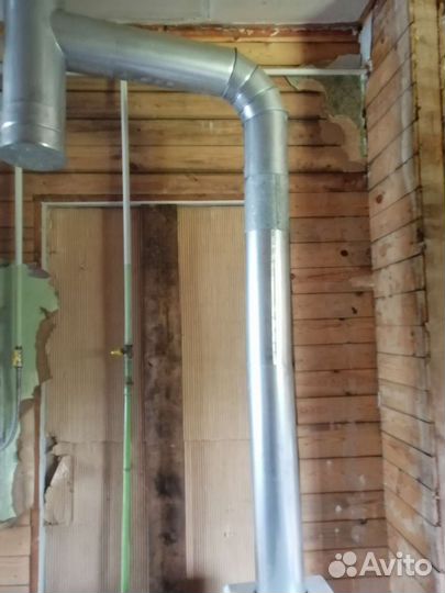 Газовый котел напольный siberia с дымоходом