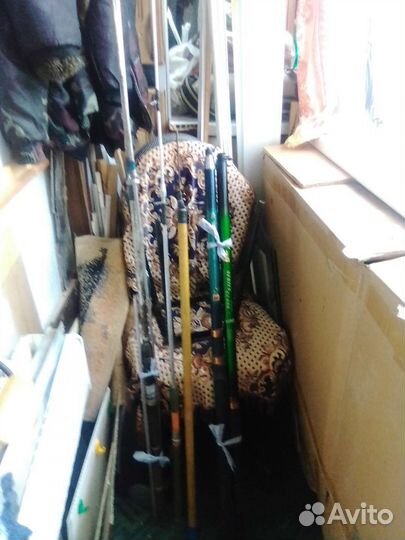 Удочки телескопические;- спининги