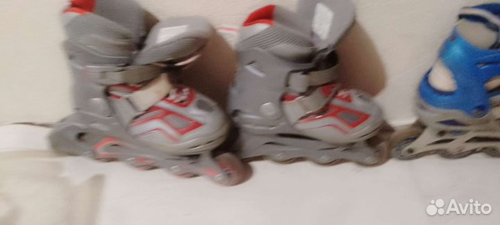 Роликовые коньки детские раздвижные