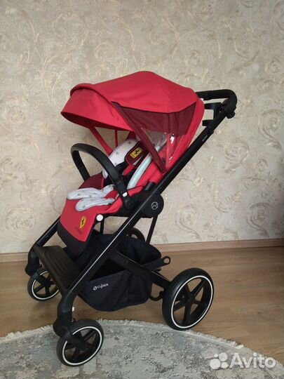 Коляска Cybex balios s lux gold Ferrari premium