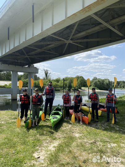 Сплав на каяках по реке Илеть 4 мая