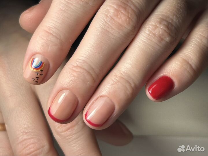 Маникюр/наращивание