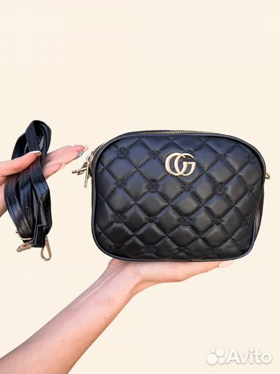 Сумка женская через плечо черная новая