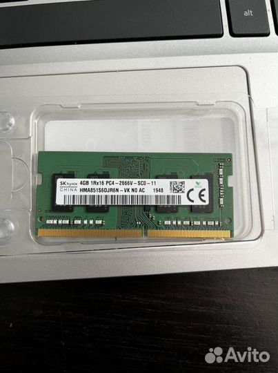 Оперативная память ddr4 4gb 2666 sodimm
