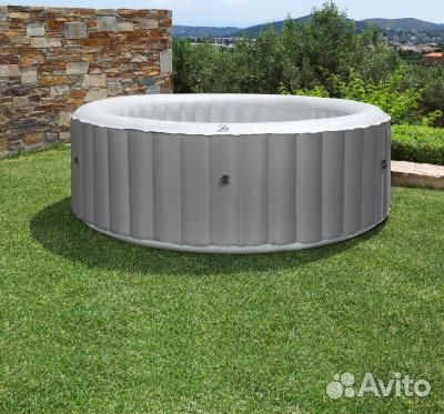 Спа-бассейн 204х70см Pebble 930л, круглый