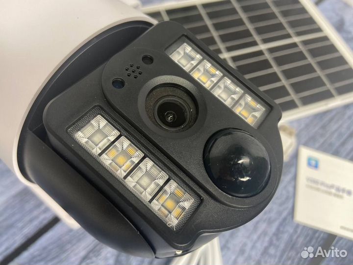 Камера видеонаблюдения 4g с солнечной батареей