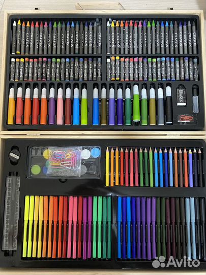 Набор для рисования, творчества в чемоданчике