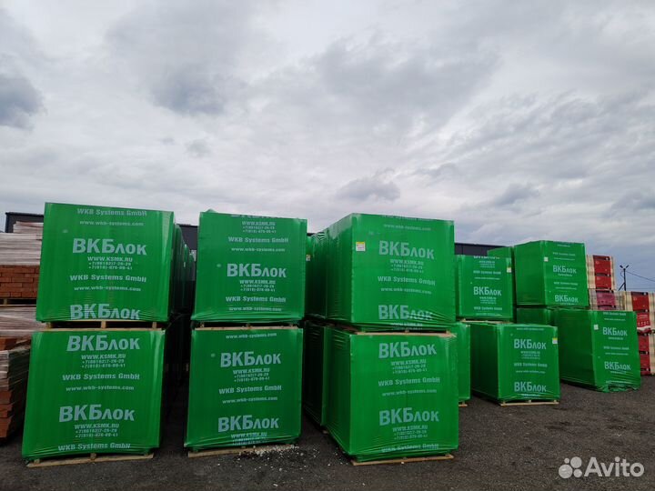 Газоблок вкблок 625*200*250