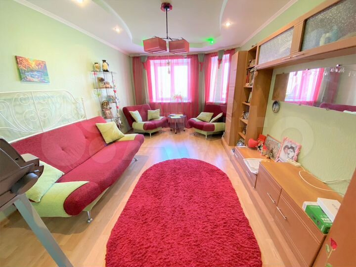 3-к. квартира, 87,1 м², 2/7 эт.