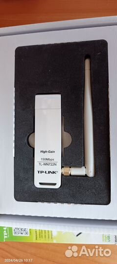 Беспроводной usb адаптер TP-link TL-WN722N