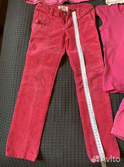 Бейсболка, джинсы, футболка, шорты Benetton 6-7