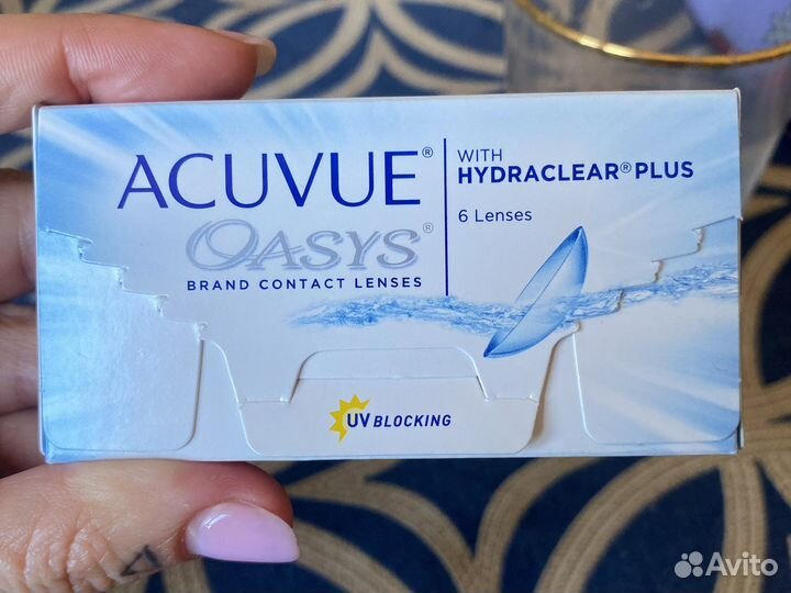 Линзы контактные acuvue oasys двухнедельные
